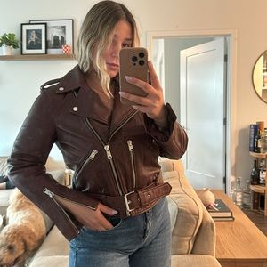 ALLSAINTS BALFERN LEATHER BIKER JACKET